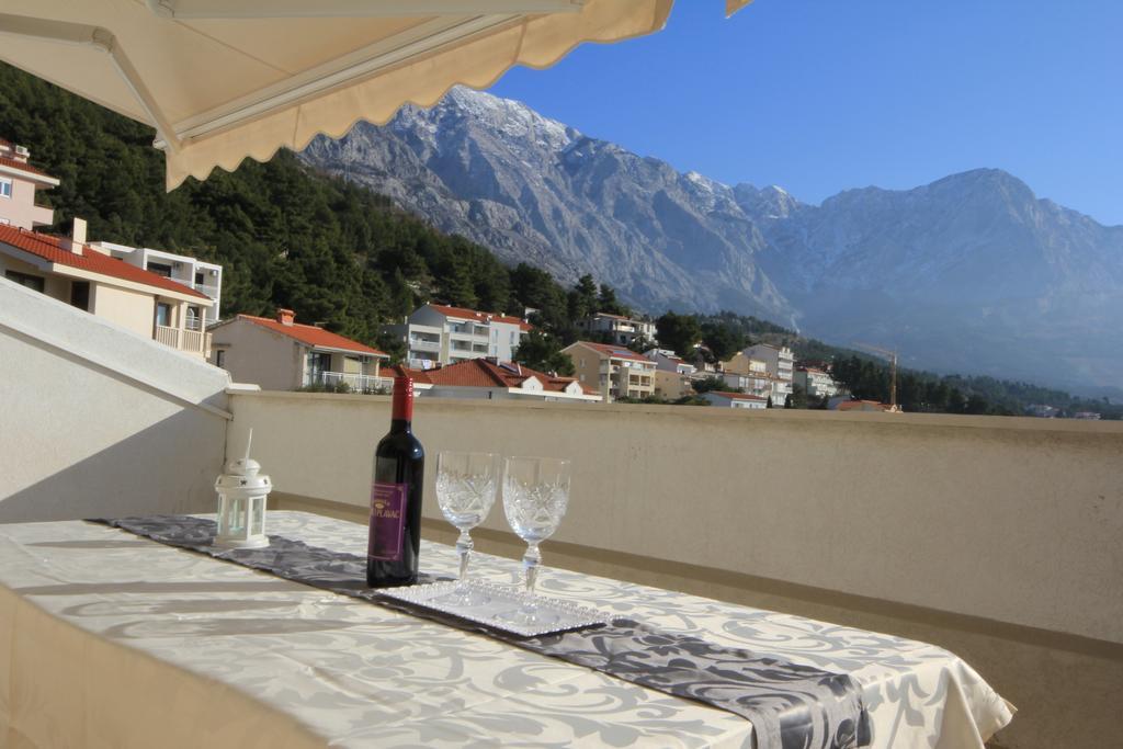 Beautifull Sea View Apartment Baška Voda Dış mekan fotoğraf