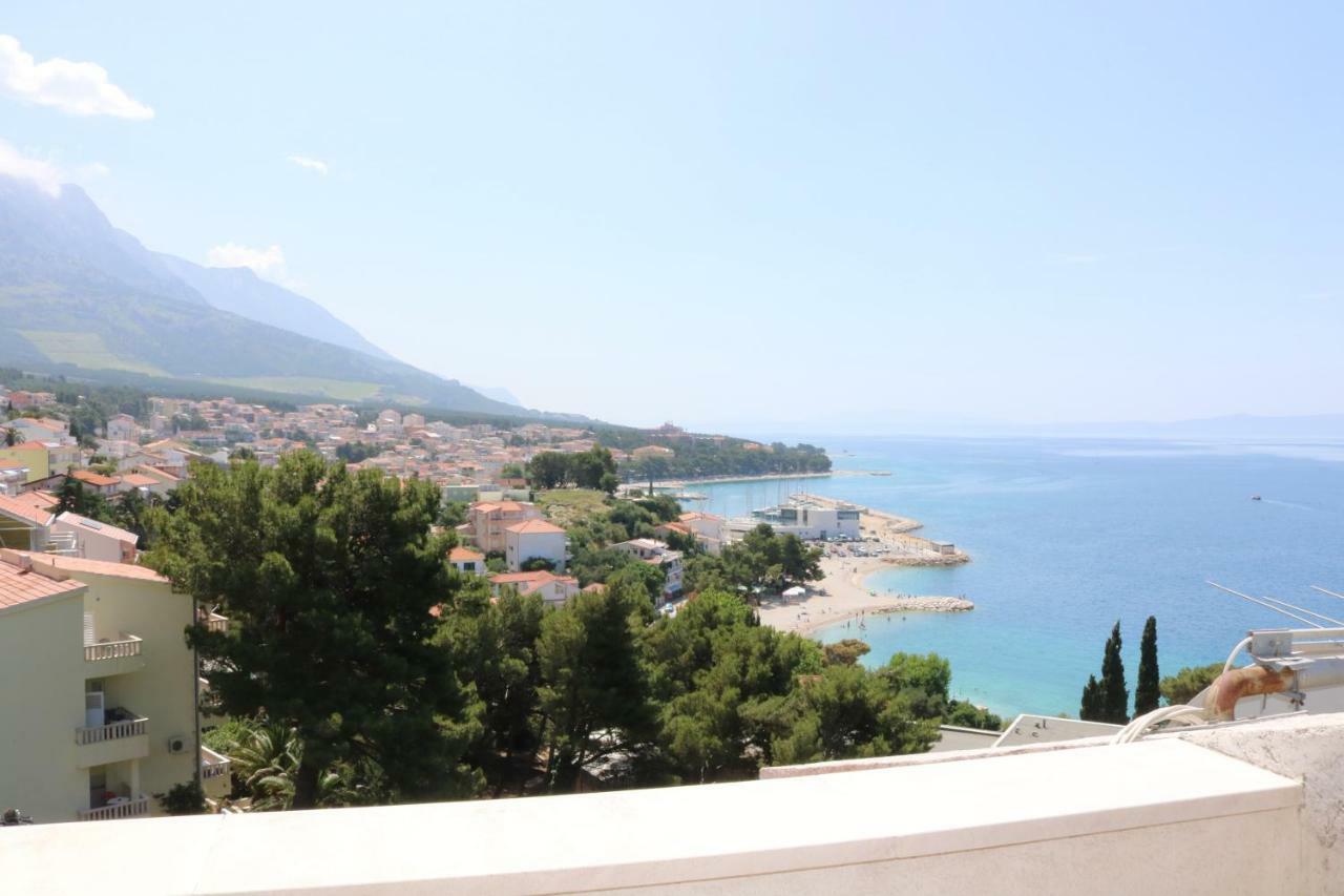 Beautifull Sea View Apartment Baška Voda Dış mekan fotoğraf